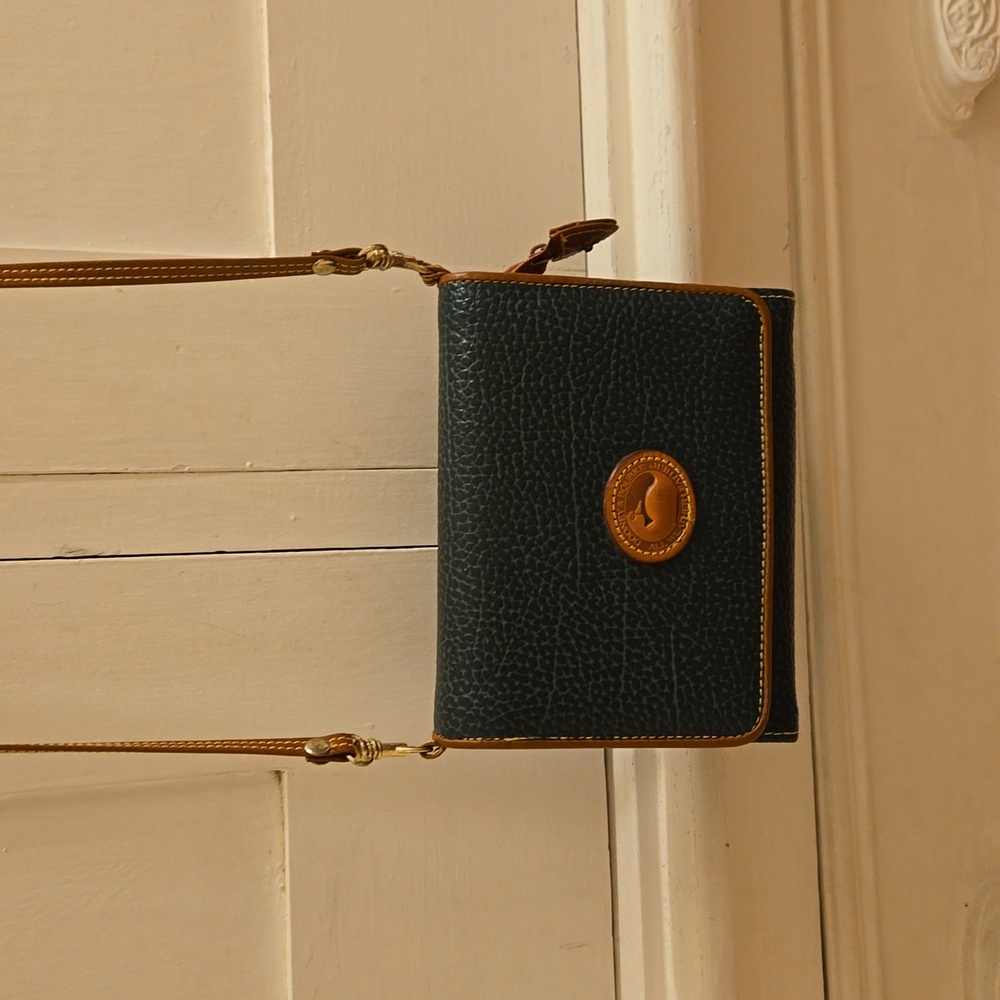 Dooney & Bourke dark green crossbody mini bag